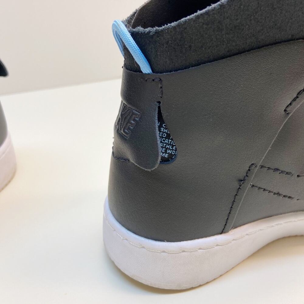 The Nike Vandalised in Black/Black-Light Blue Sneakers - Picture 5 of 10